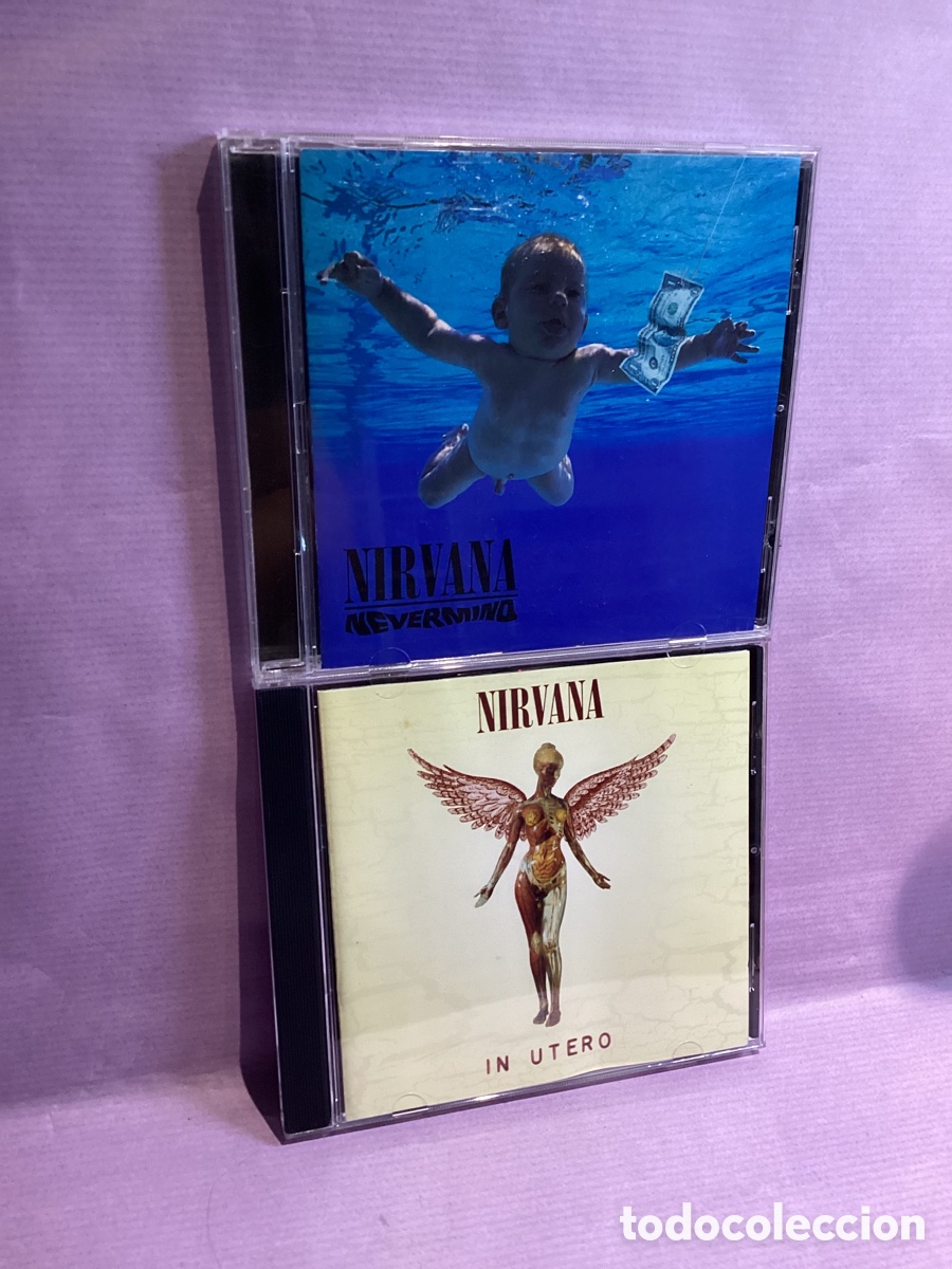 CDs de m&uacute;sica: Lote 2 Discos - Nirvana - Foto 1