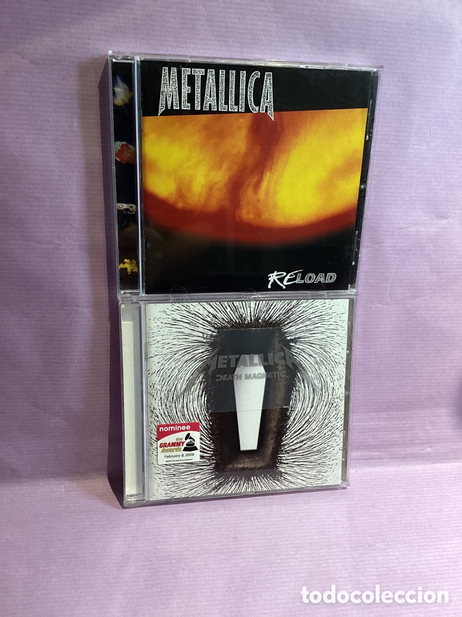 CDs de m&uacute;sica: Lote 2 Discos - Metallica - Foto 1