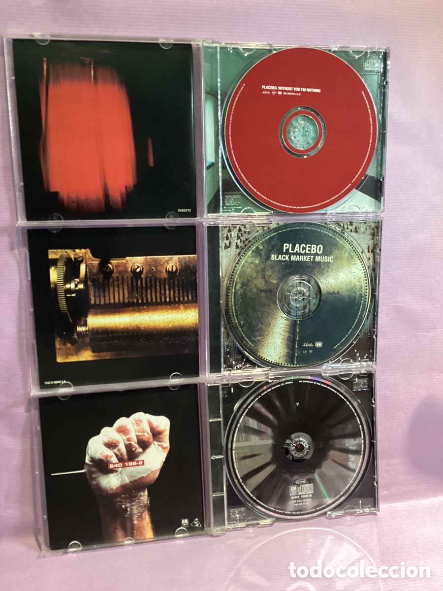 CDs de m&uacute;sica: Lote 3 Discos - Placebo - Foto 4