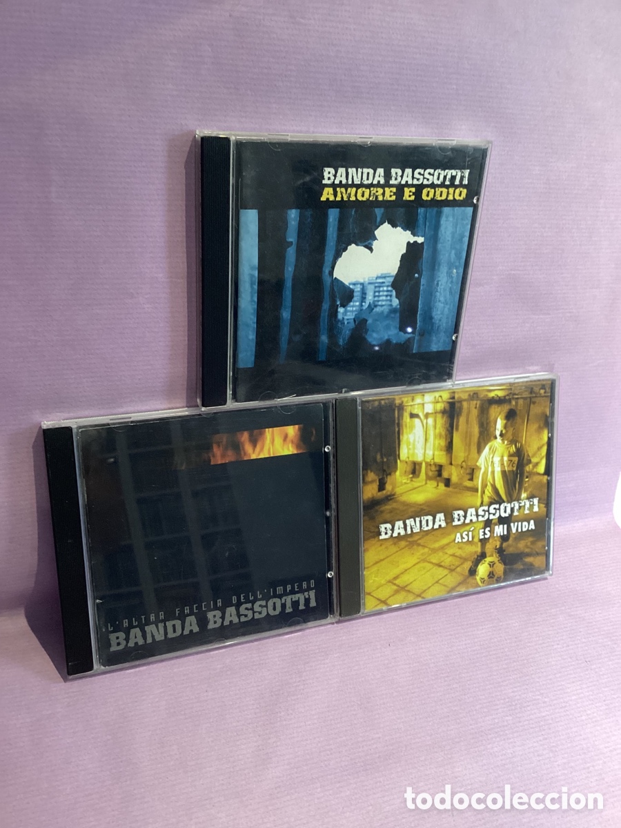 CDs de Musique: Lote 3 Discos - Banda Bassotti