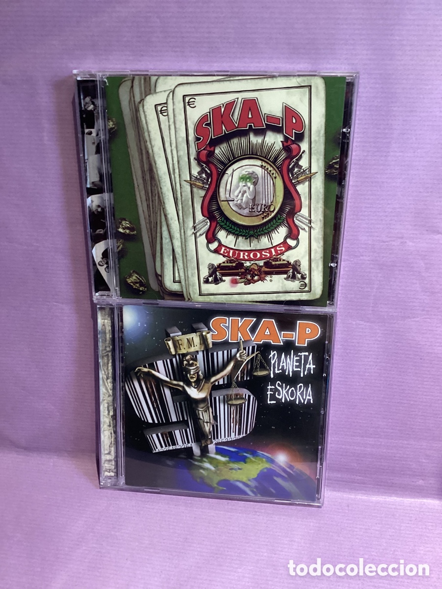 CDs de m&uacute;sica: Lote 2 Discos - Ska-p - Foto 1