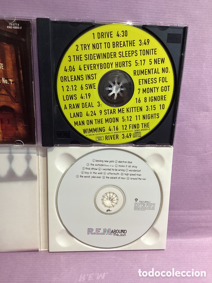 CDs de m&uacute;sica: Lote 2 Discos - R.E.M. - Foto 5