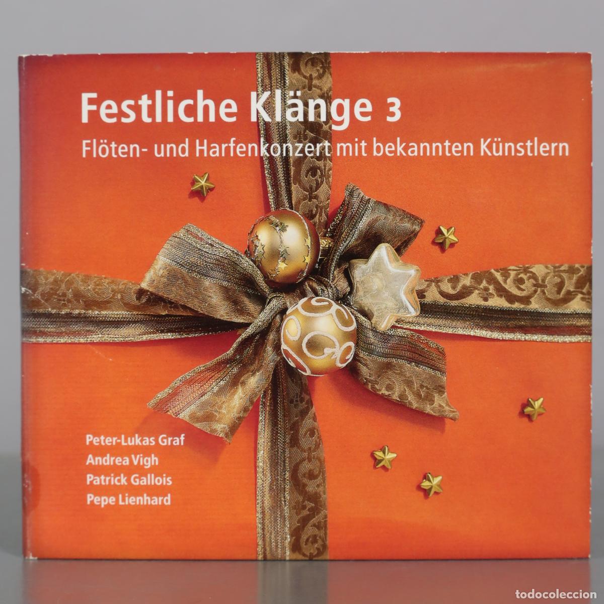 CDs de m&uacute;sica: CD. Festliche Kl&auml;nge 3 - Fl&ouml;ten- und Harfenkonzert mit bekannten K&uuml;nstlern - Peter-Lukas Graf -