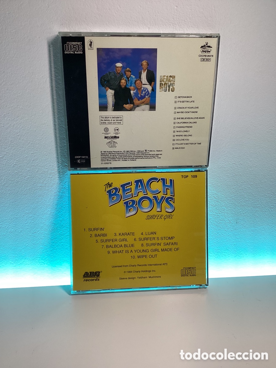 CDs de m&uacute;sica: Lote 2 Discos - Beach Boys - Foto 2
