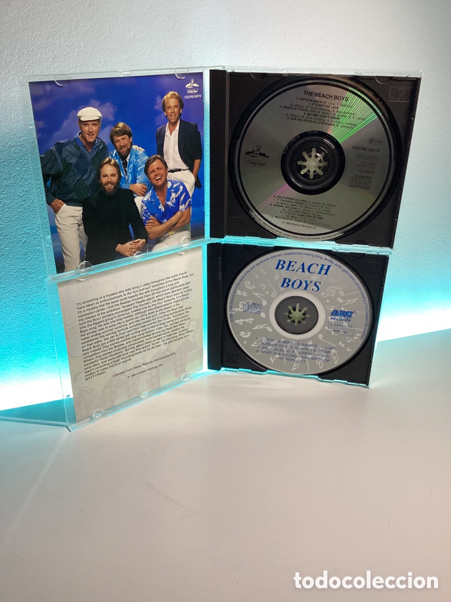 CDs de m&uacute;sica: Lote 2 Discos - Beach Boys - Foto 3