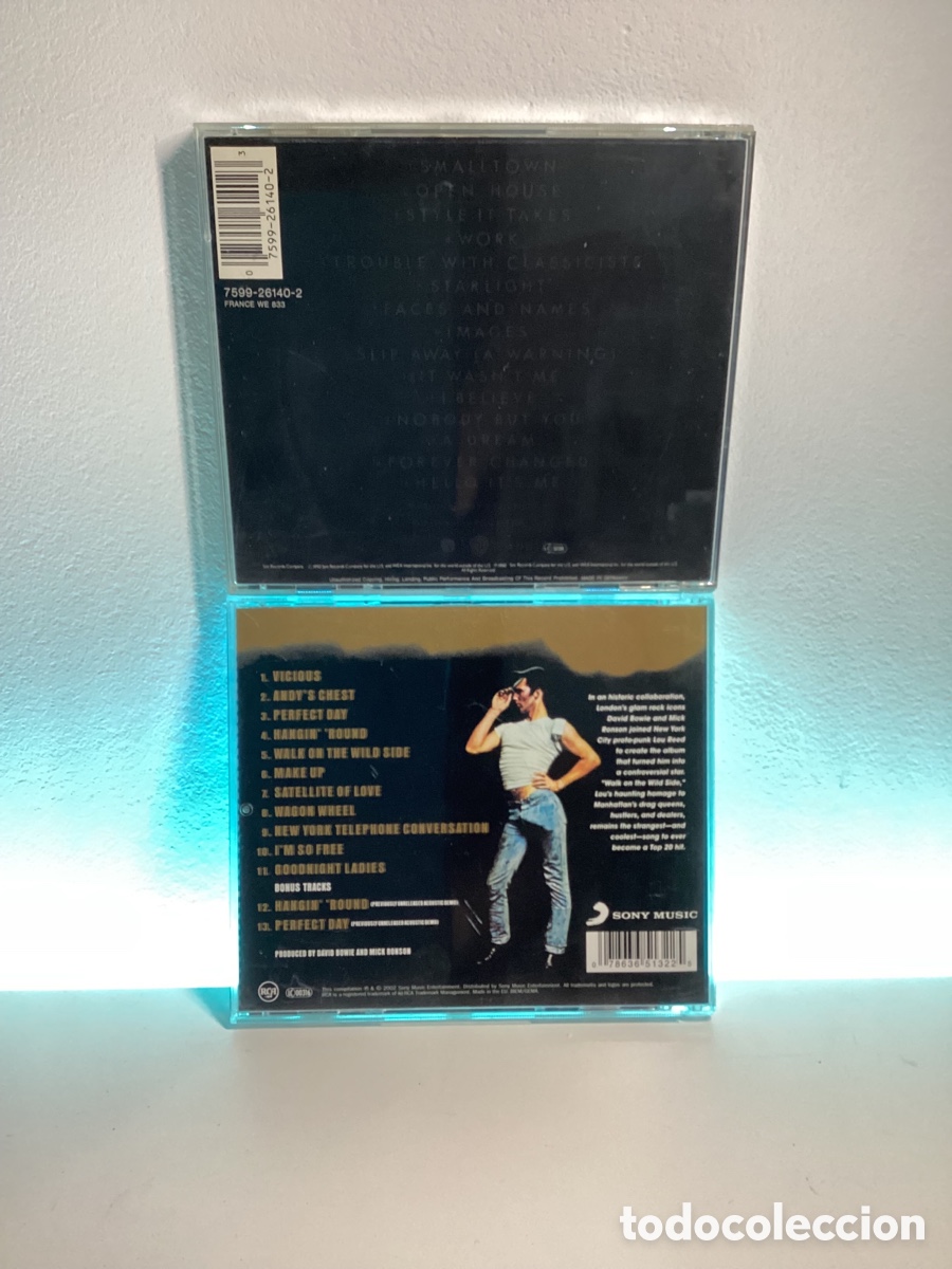 CDs de m&uacute;sica: Lote 2 Discos - Lou Reed - Foto 2