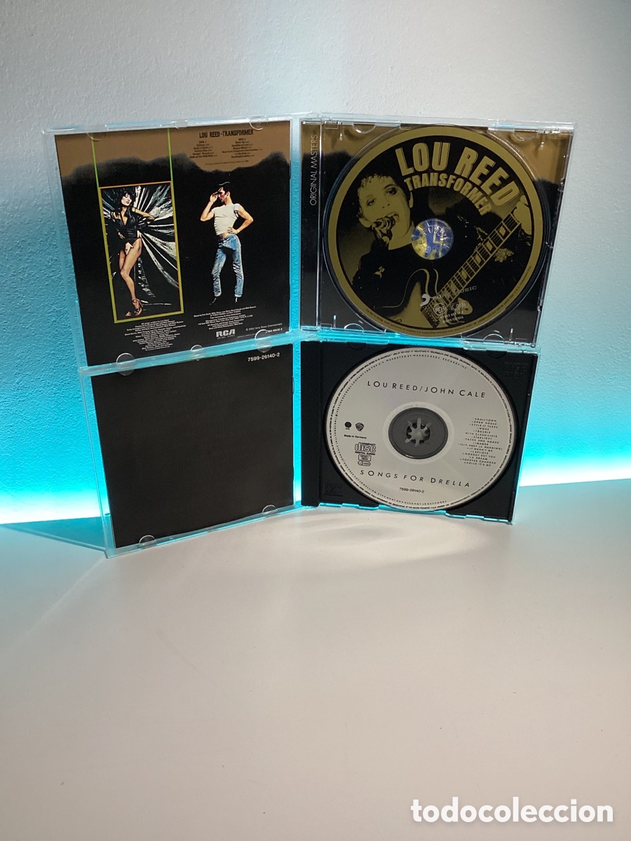 CDs de m&uacute;sica: Lote 2 Discos - Lou Reed - Foto 3