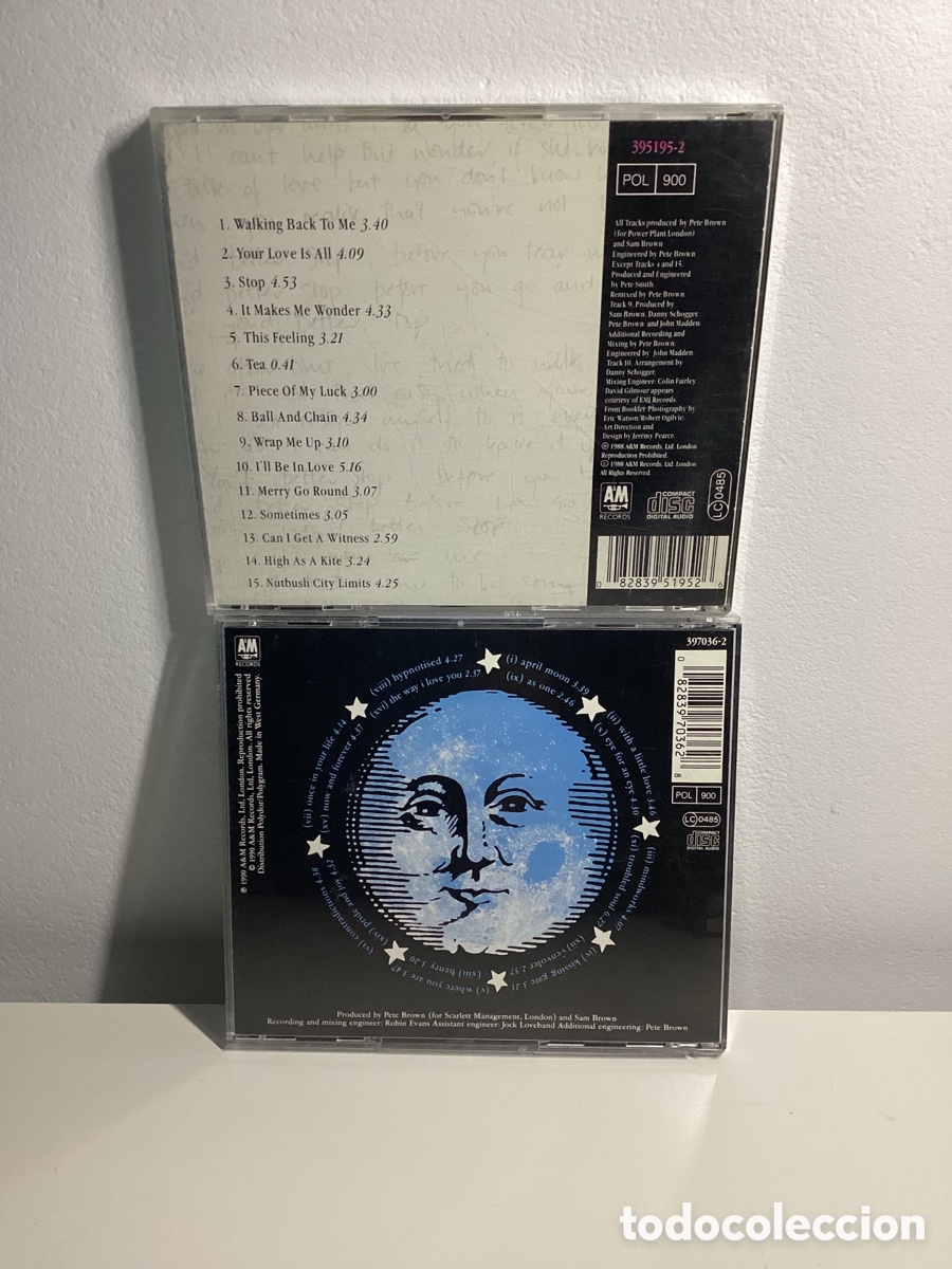 CDs de m&uacute;sica: Lote 2 Discos - Sam Brown - Foto 2