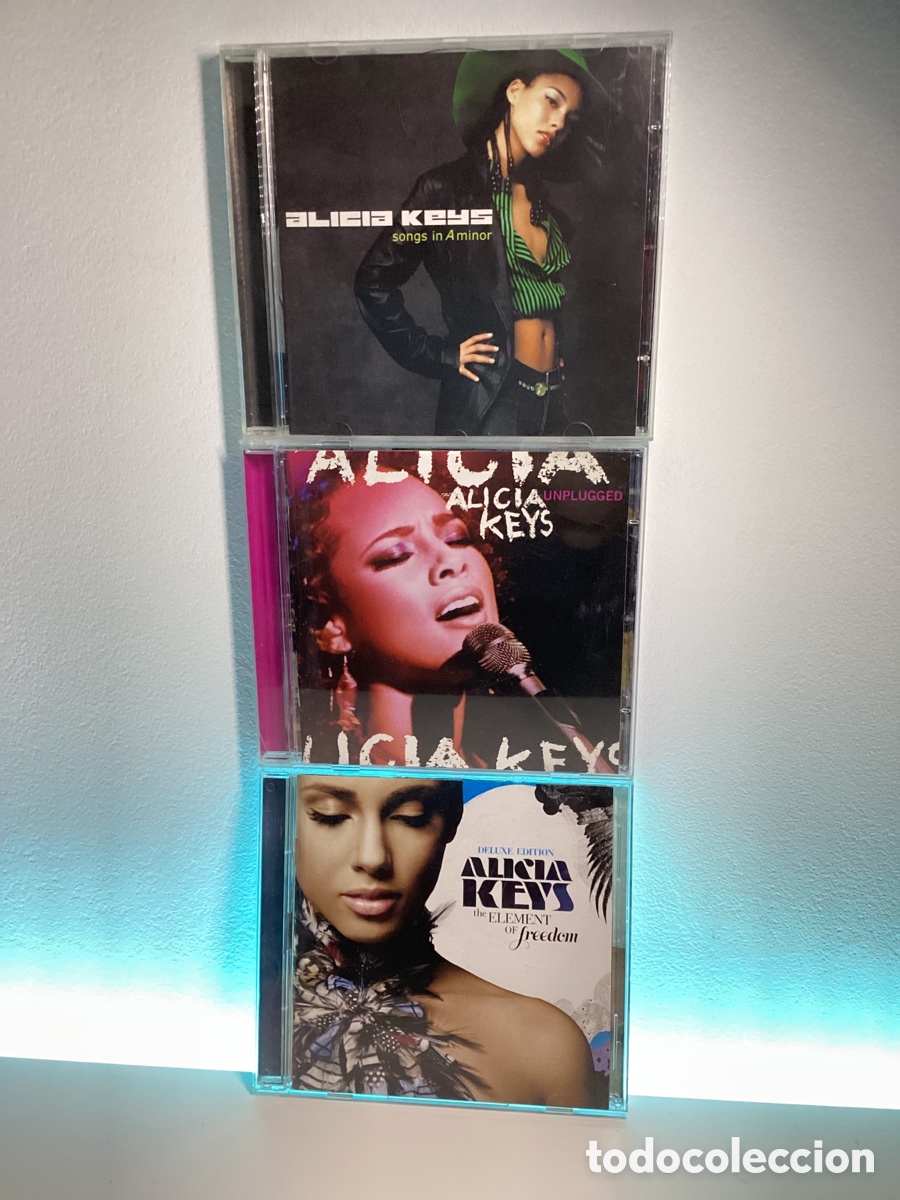 CDs de m&uacute;sica: Lote 3 Discos - Alicia Keys