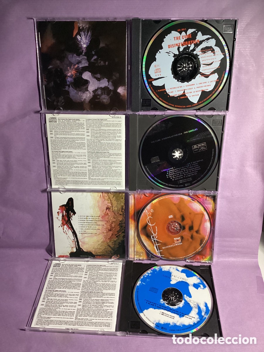 CDs de m&uacute;sica: Lote 4 Discos - The Cure - Foto 5