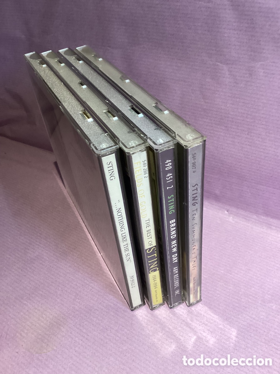 CDs de m&uacute;sica: Lote 4 Discos - Sting - Foto 3