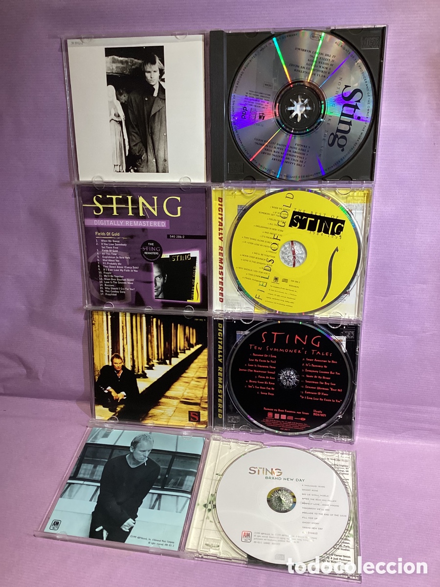 CDs de m&uacute;sica: Lote 4 Discos - Sting - Foto 4