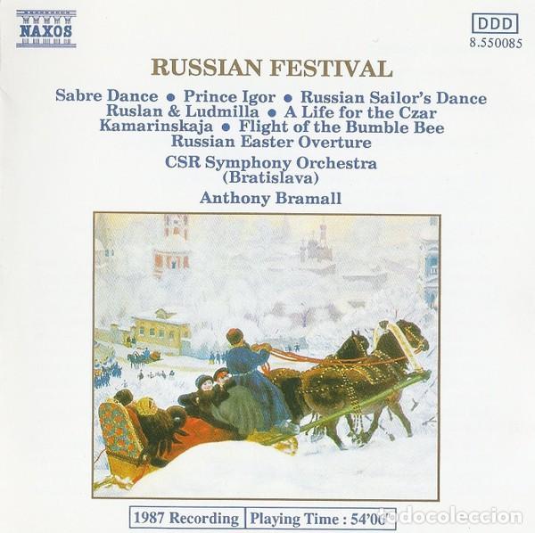 CDs de m&uacute;sica: Khachaturian / Borodin / Gliere / Glinka / Rimsky-Korsakov, CSR Symphony Orchestra (Bratislava)
