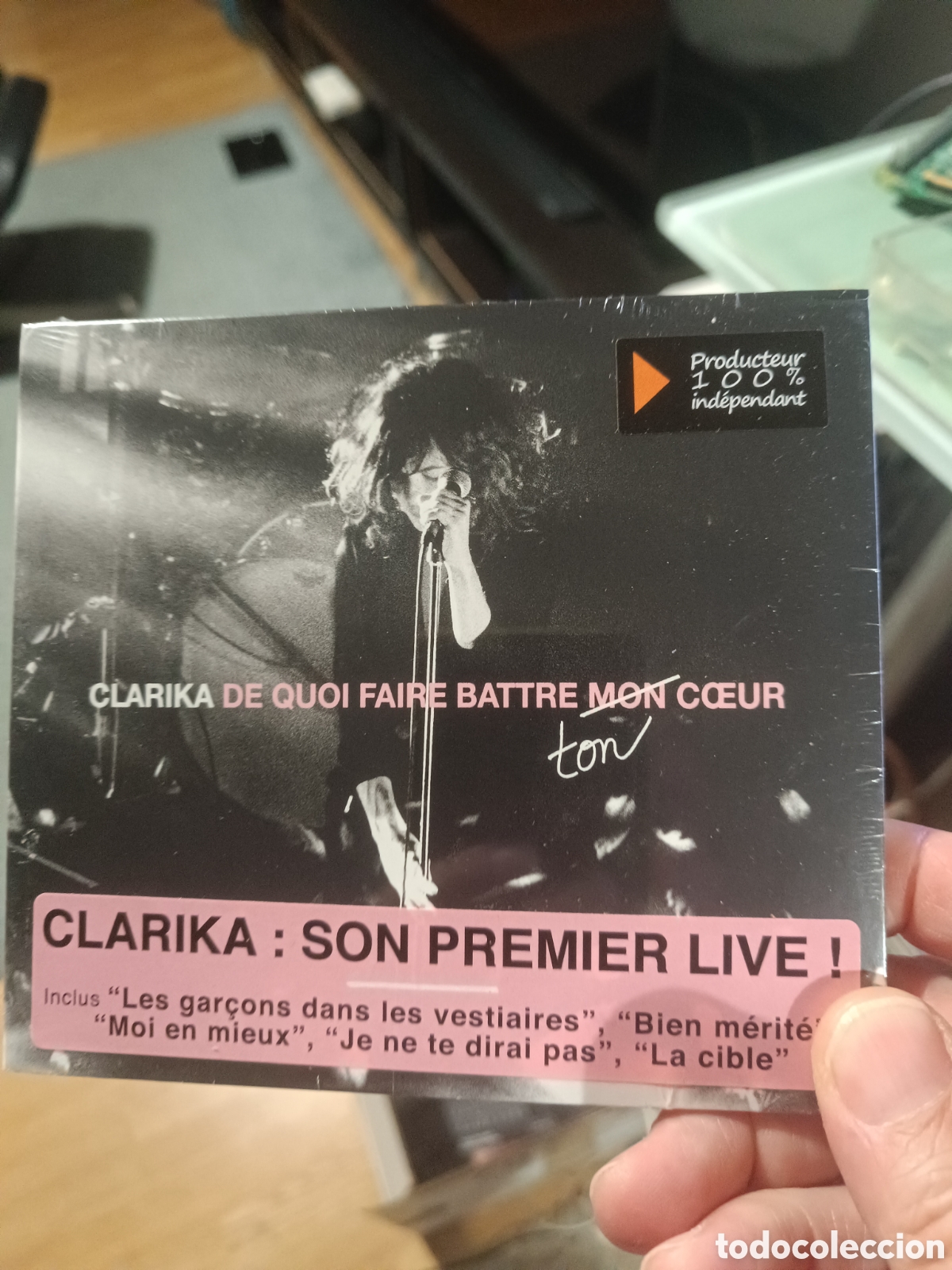 CDs de m&uacute;sica: Clarika &ndash; De Quoi Faire Battre Ton C&oelig;ur (CD, Digipack) (Precintado)
