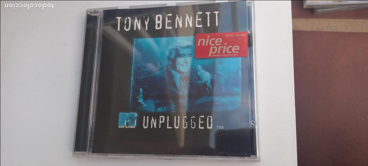 Music CDs: TONY BENNETT - MTV UNPLUGGED - CD ALBUM - 20 TRACKS - SONY MUSIC / COLUMBIA - a&ntilde;o 1994. COL 477170 2