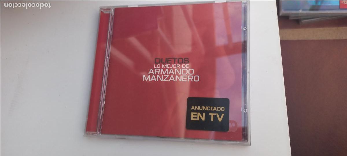 CD di Musica: CD Duetos - Lo Mejor de Armando Manzanero, a&ntilde;o 2000. WEA 8573 85783 2