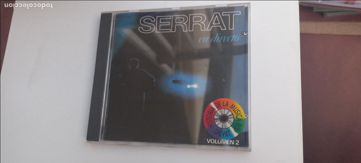 CD di Musica: CD SERRAT EN DIRECTO VOLUMEN II 2. Ariola 108. 1990