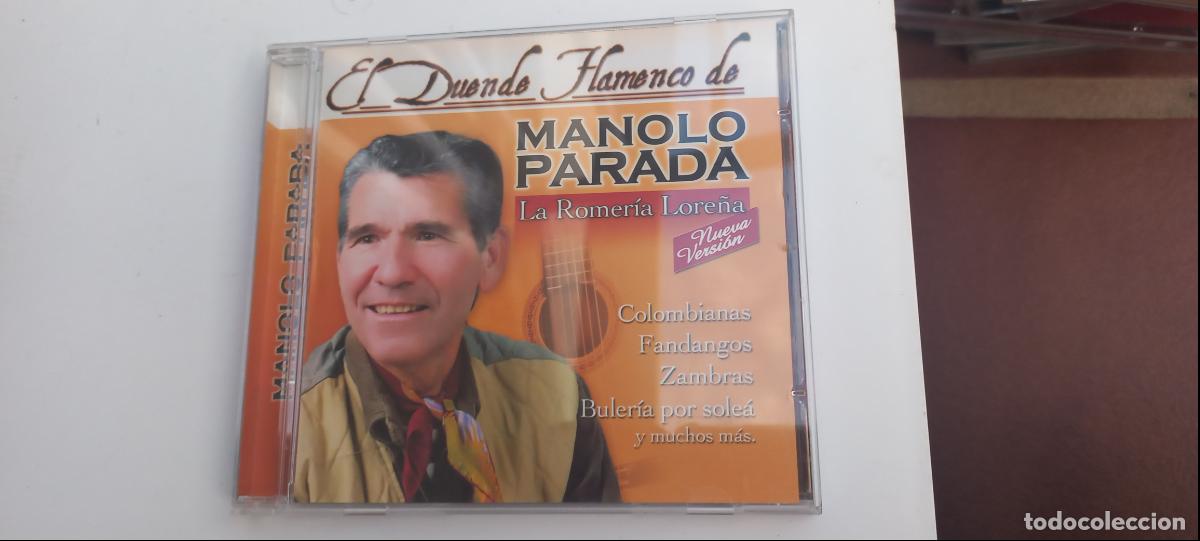CDs de Musique: EL DUENDE FLAMENCO DE MANOLO PARADA/LA ROMERIA LORE&Ntilde;A/CD ALBUM.