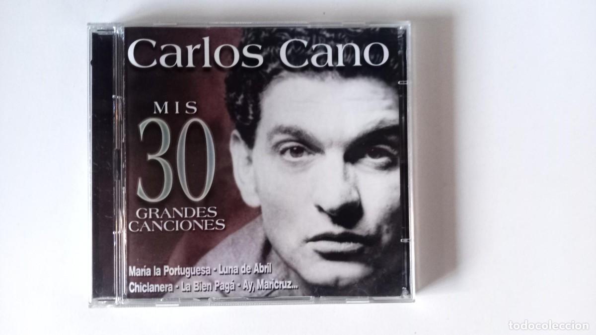 CD di Musica: CARLOS CANO - MIS 30 GRANDES CANCIONES - 2CD - 2001 SONY MUSIC MEDIA - SMM 501819 2 COPLA 2 &times; CD