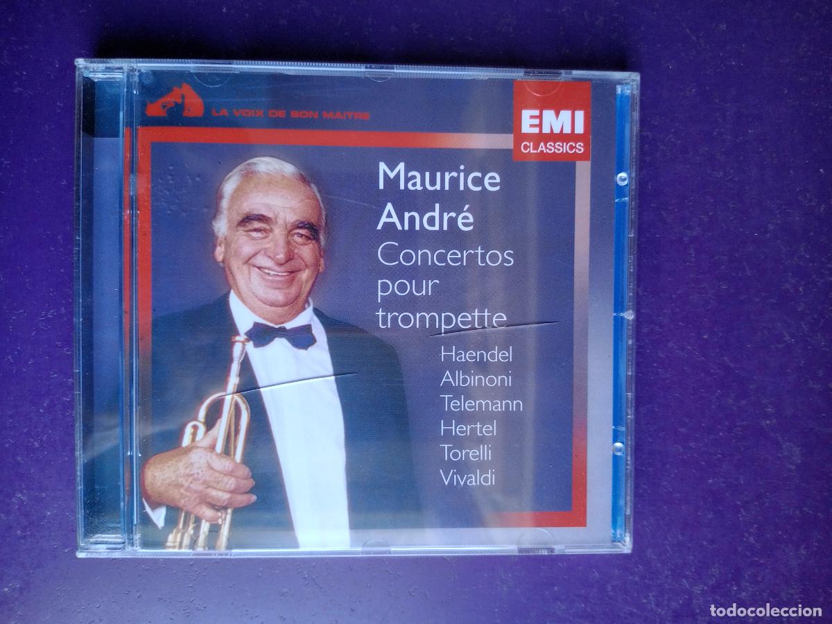 CD di Musica: Maurice Andr&eacute; - CONCIERTOS PARA TROMPETA CLASICA - VIVALDI, HAENDEL, ALBINONI, HERTEL - CD EMI 2008