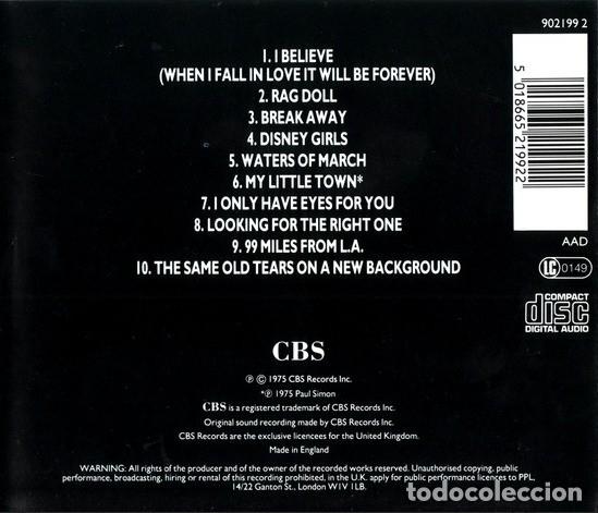 CDs de m&uacute;sica: ART GARFUNKEL. BREAKAWAY. CD. - Foto 2