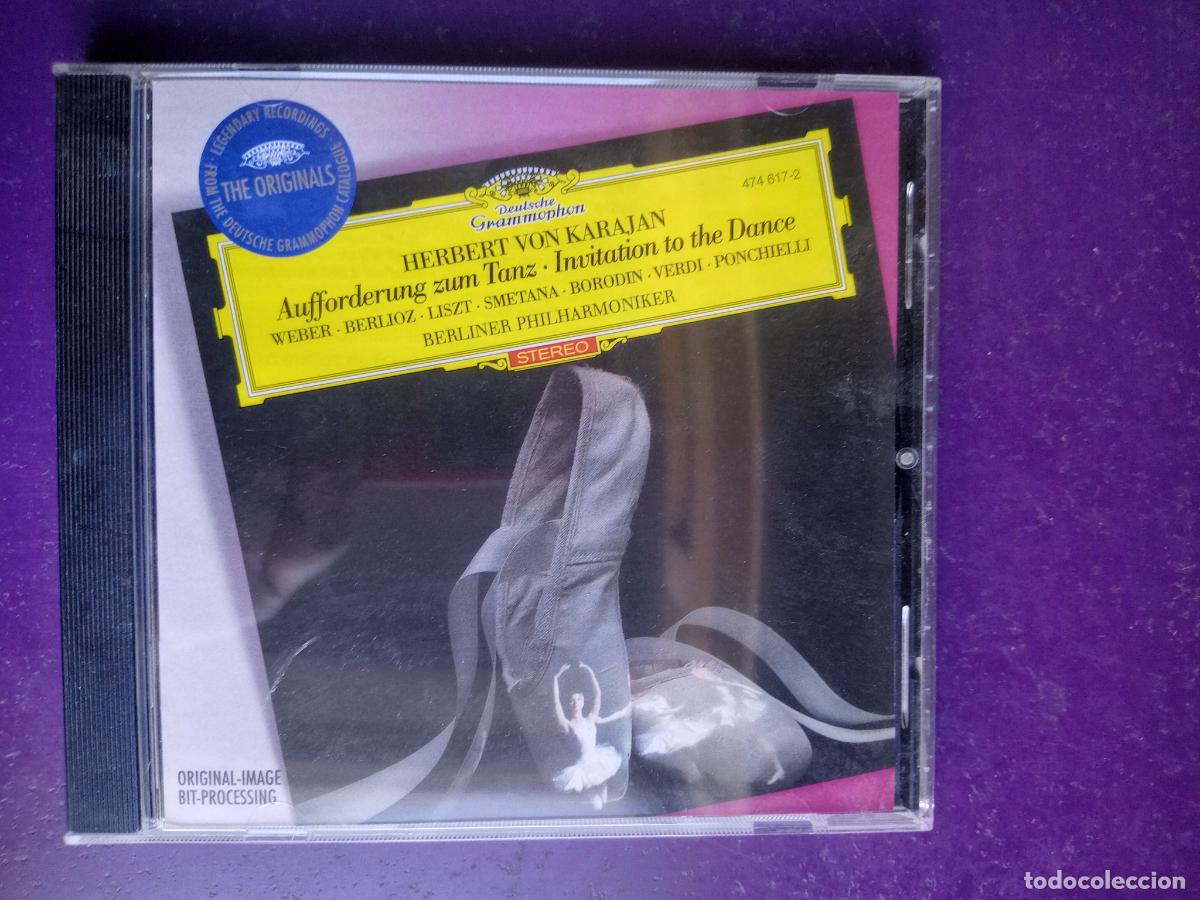 CDs de m&uacute;sica: Weber, Berlioz, Liszt, Smetana, Borodin, Verdi - KARAJAN, FILARM BERLIN - DANZA - CD DEUTSCHE 2003