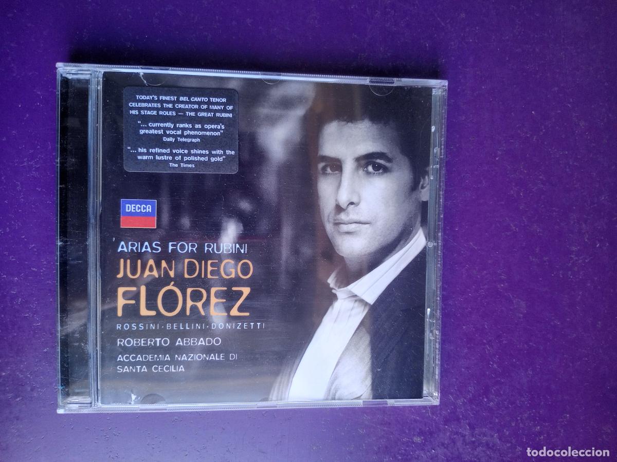 Music CDs: Juan Diego Fl&oacute;rez - Rossini, Bellini, Donizetti - ARIAS RUBINI - Roberto Abbado - CD DECCA 2006