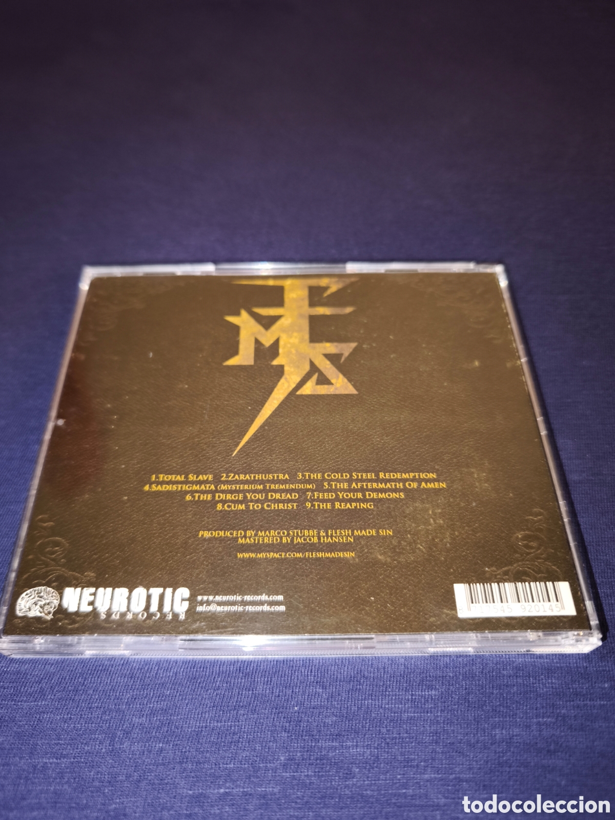 CDs de m&uacute;sica: Flesh Made Sin The Aftermath off amen - Foto 2