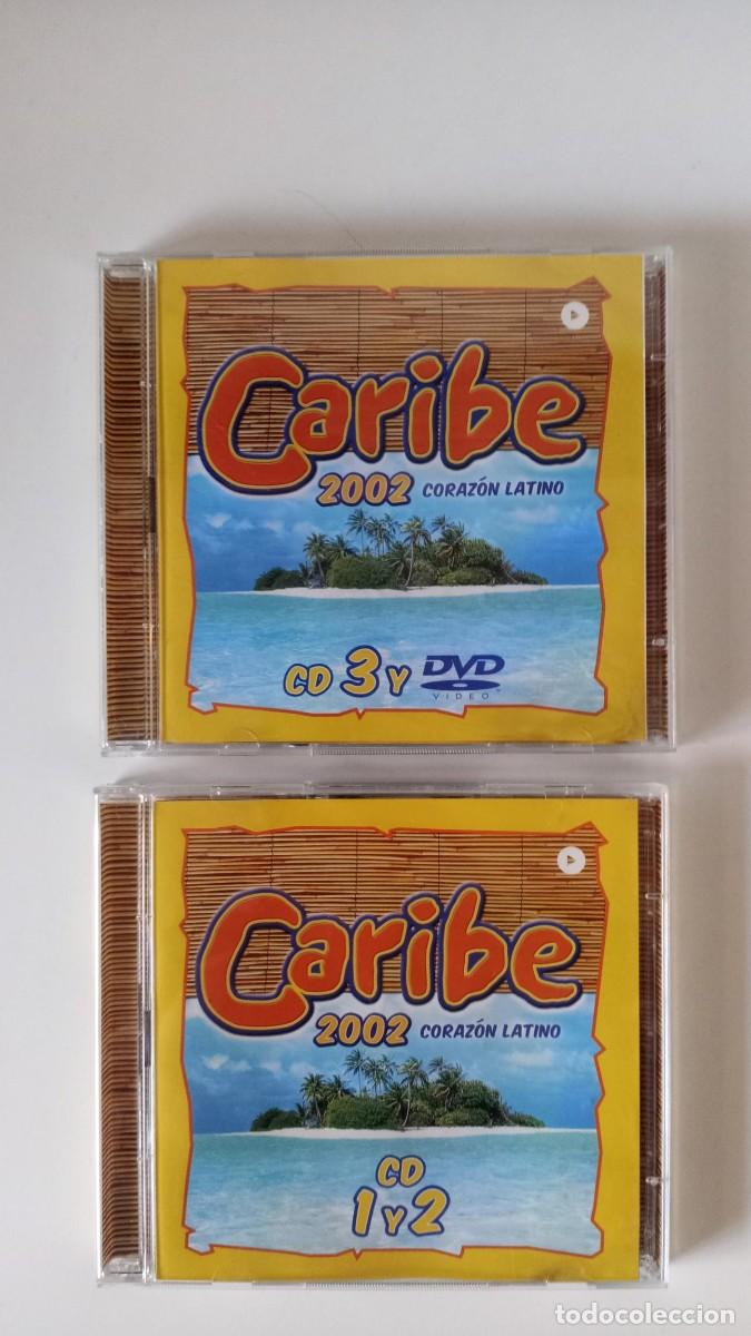 Musik-CDs: CARIBE 2002 CORAZ&Oacute;N LATINO - 3CD + DVD 2002 VALE MUSIC VLCD 098-1 Merengue, Salsa, Vocal