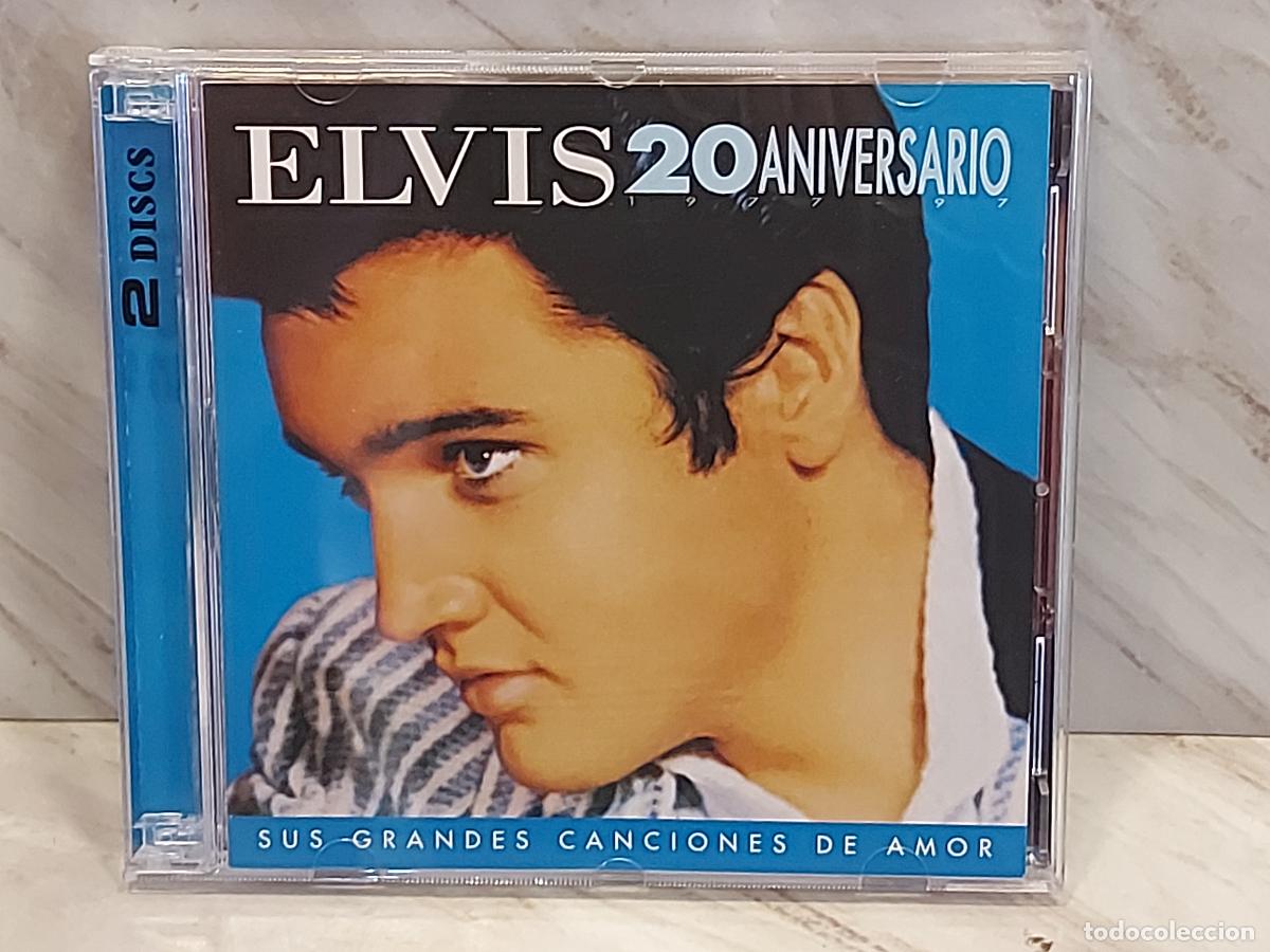 CDs de m&uacute;sica: ELVIS PRESLEY | 20 ANIVERSARIO | SUS GRANDES CANCIONES DE AMOR | DOBLE CD | RCA BMG 1997