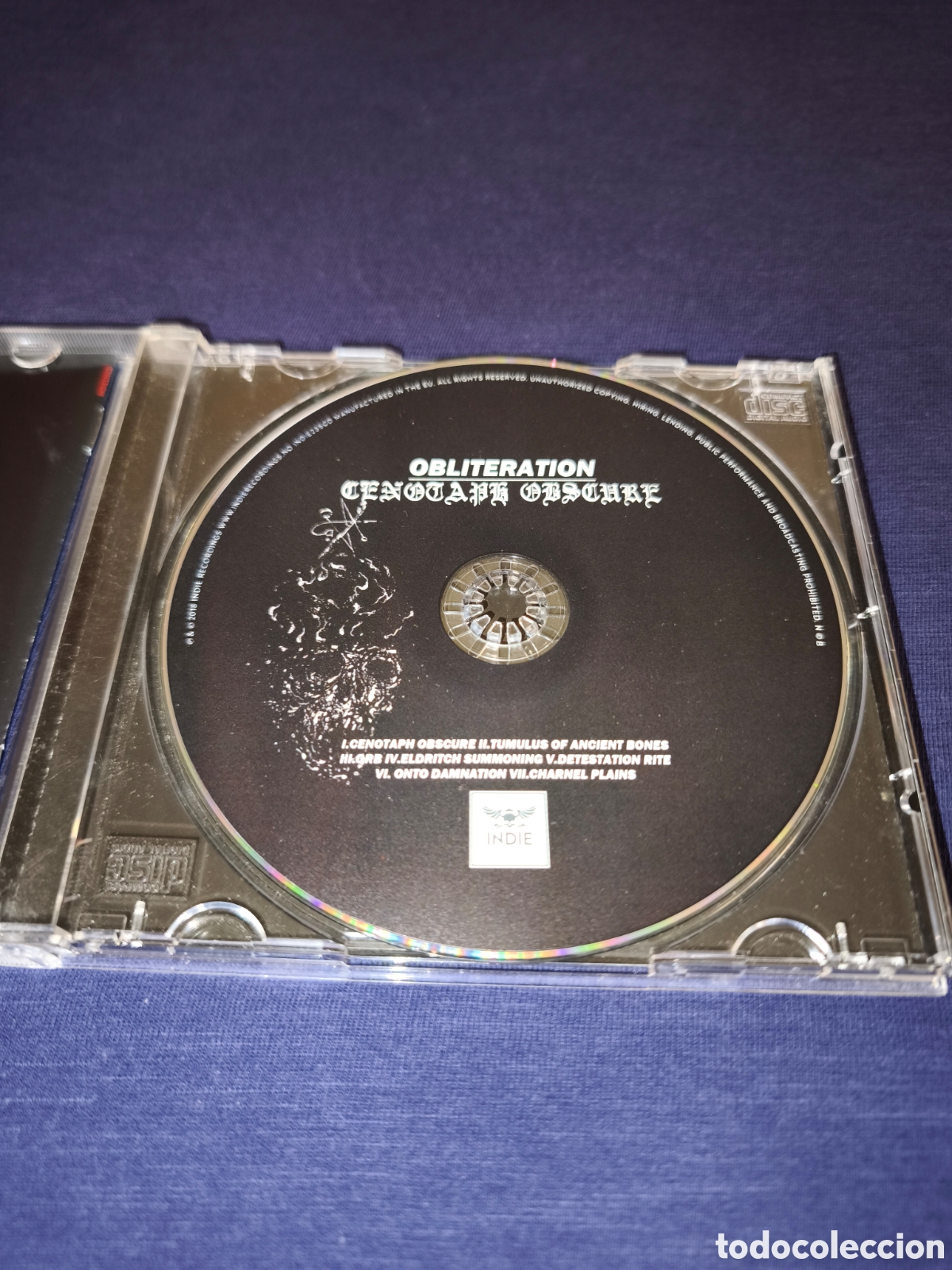 CDs de m&uacute;sica: Obliteration Cenotaph Obscure - Foto 3