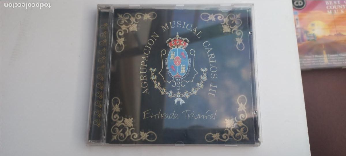 CDs de m&uacute;sica: Agrupaci&oacute;n Musical Carlos III. Entrada Triunfal. Melody Records. 1515. CD. Semana Santa.