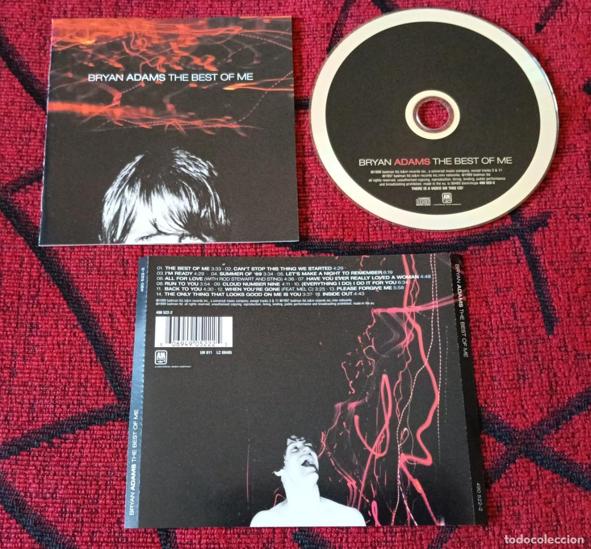 Music CDs: BRYAN ADAMS ** The Best Of Me ** CD 1999