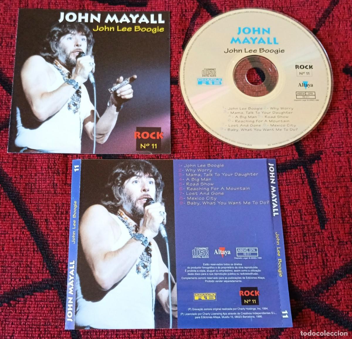 CDs de m&uacute;sica: JOHN MAYALL ** John Lee Boogie ** CD 1996