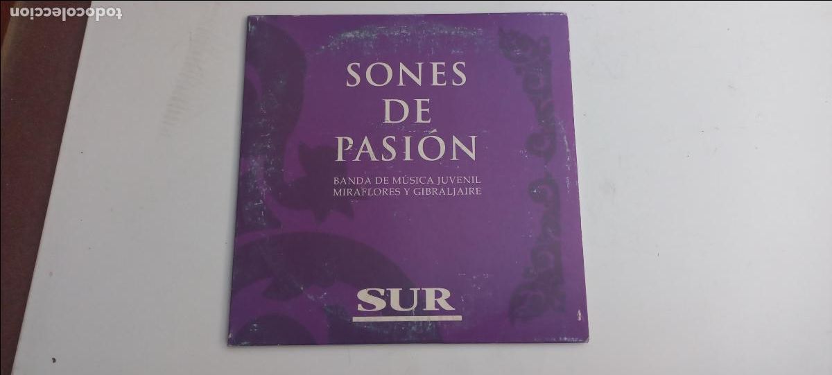 CD di Musica: Sones de pasi&oacute;n. Banda de m&uacute;sica juvenil Miraflores y gibraljaire. diario Sur 2007. Semana santa. CD