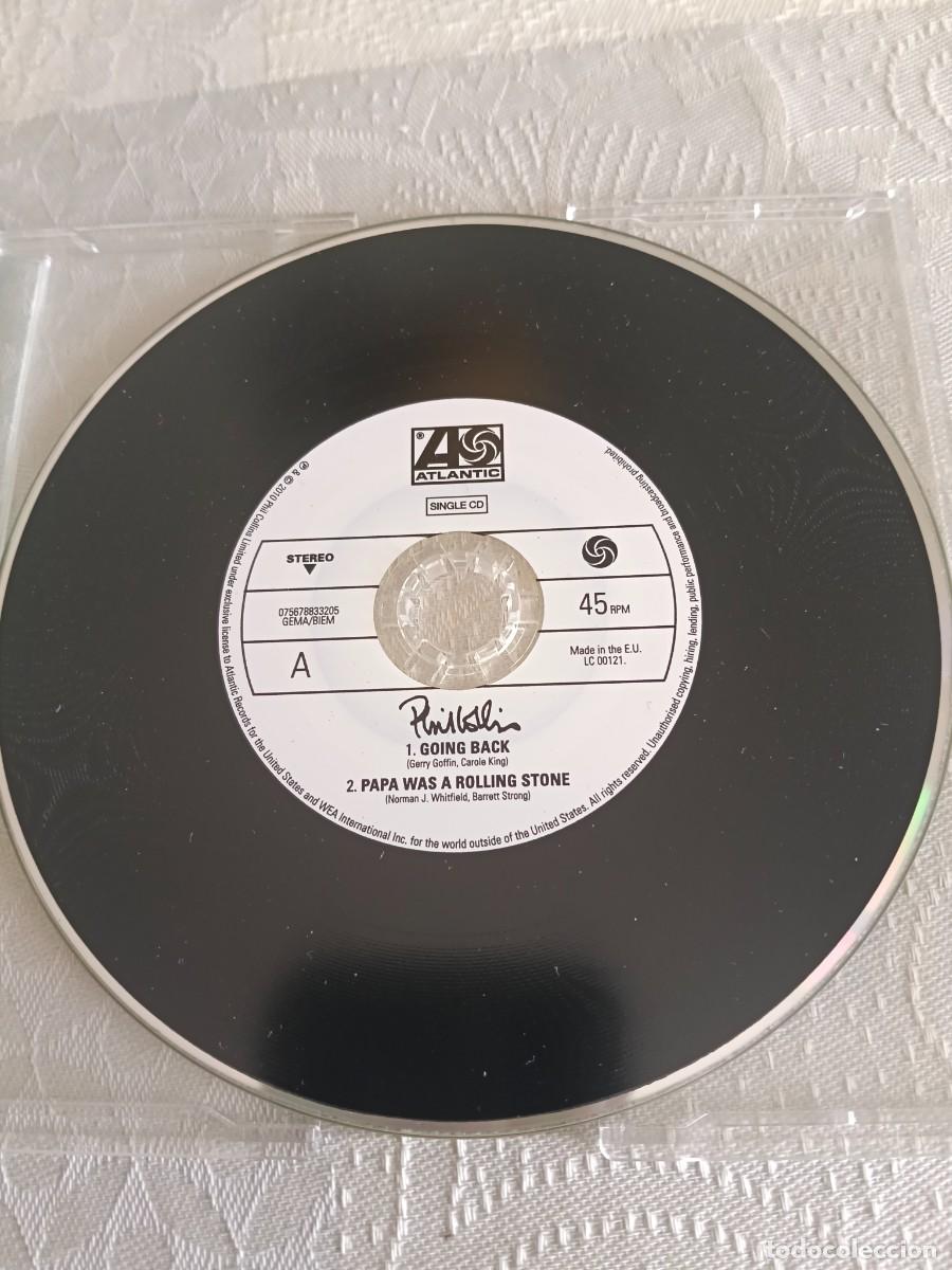 CDs de m&uacute;sica: RAR SINGLE CD. PHIL COLLINS. GOING BACK. 2 TRACKS - Foto 2
