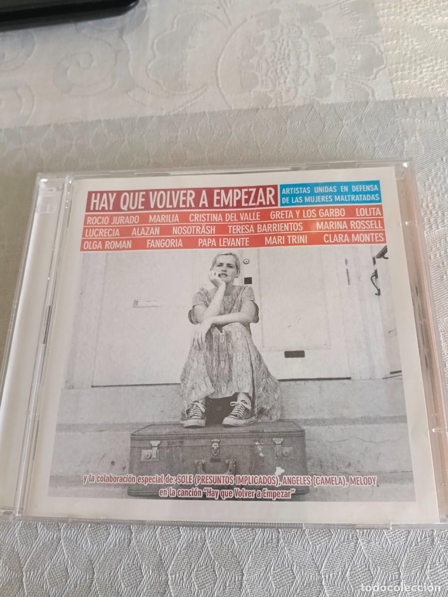 Musik-CDs: RAR 2 CD'S. HAY QUE VOLVER A EMPEZAR. FANGORIA, ROCIO JURADO, ALAZAN