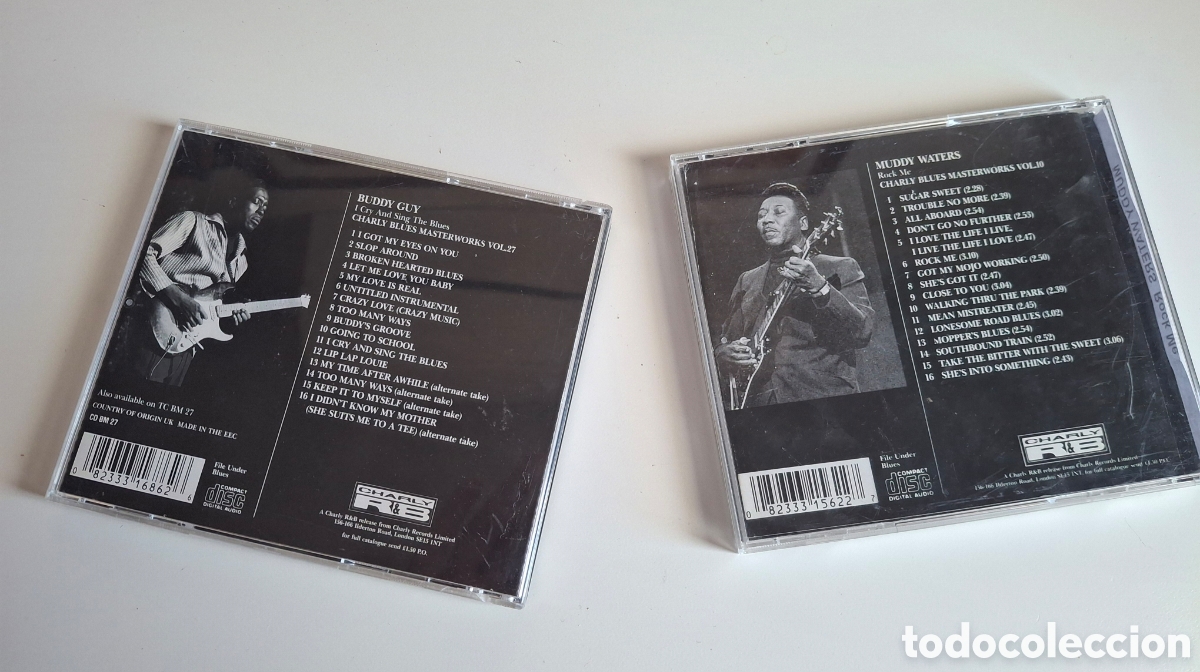 CDs de m&uacute;sica: 2 CD DE PURO BLUES. BUDDY GUY Y MUDDY WATERS - Foto 2