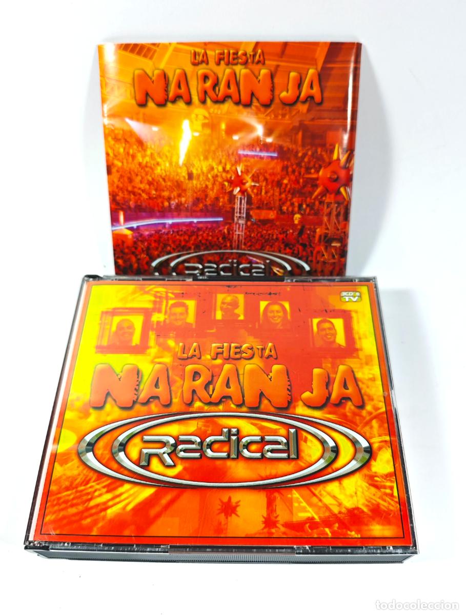 Music CDs: LA FIESTA NARANJA RADICAL &ndash; 3 CD &ndash; 2001 &ndash; DJ Napo, DJ Marta y DJ Juandy &ndash; Dance Trance Techno