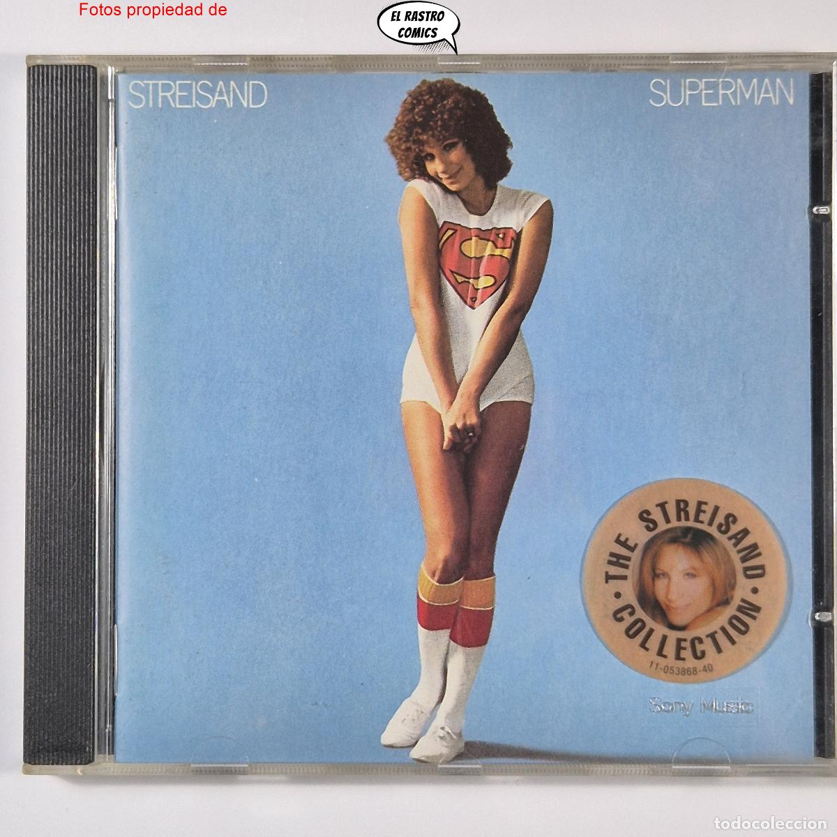Musik-CDs: Barbra Streisand, Streisand Superman, CD CBS, Sony (1977), excelente estado