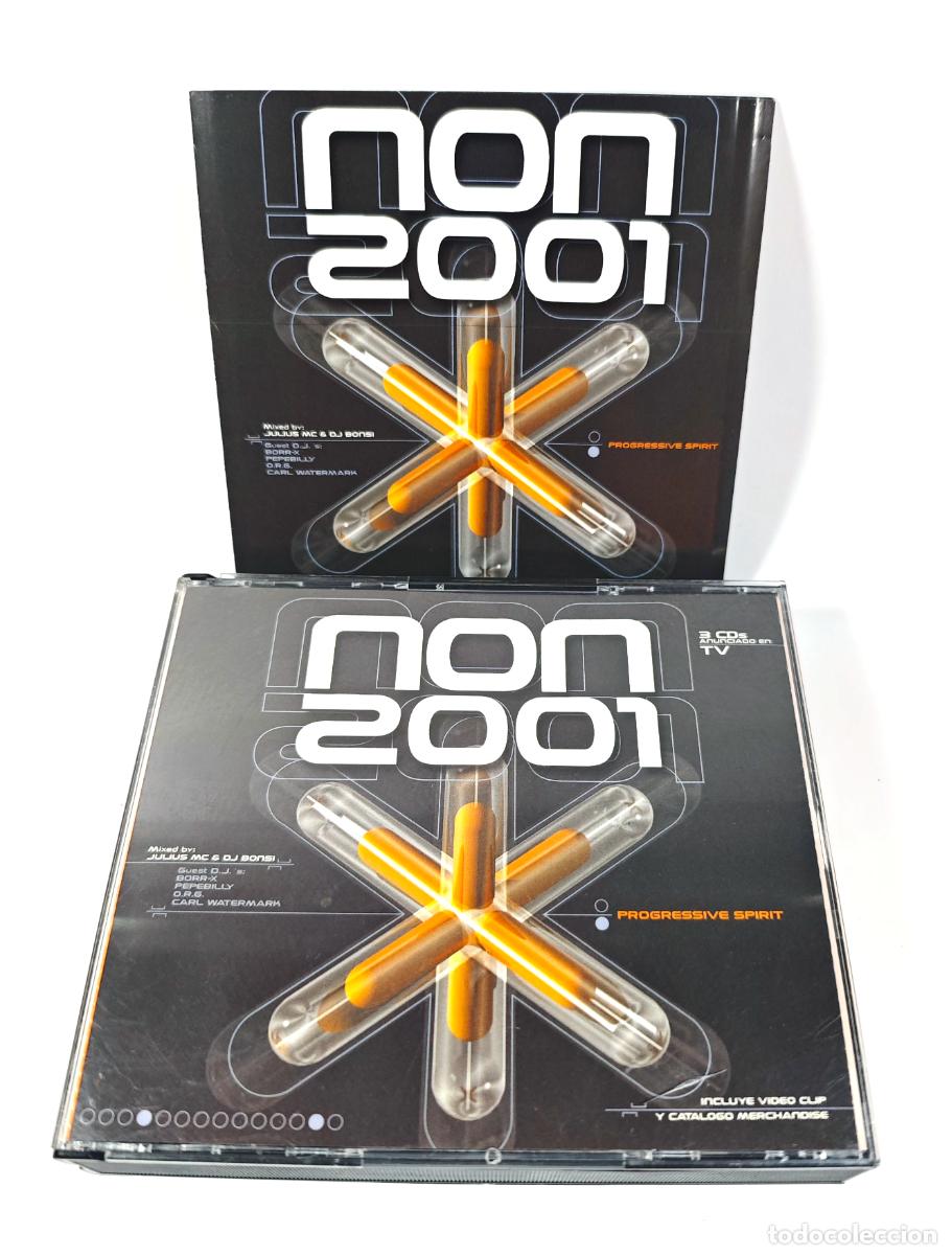 Music CDs: NON 2001 &ndash; PROGRESSIVE SPIRIT &ndash; TRIPLE CD ORIGINAL &ndash; TEMPO MUSIC &ndash; TRANCE TECHNO 2001