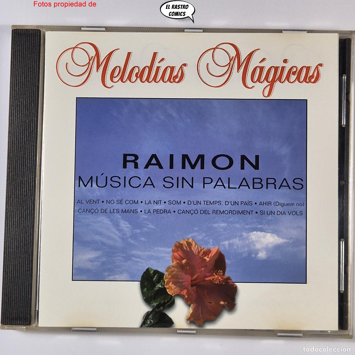 CDs de m&uacute;sica: Melod&iacute;as M&aacute;gicas, Raimon, M&uacute;sica sin palabras, CD PDI 1997, excelente estado