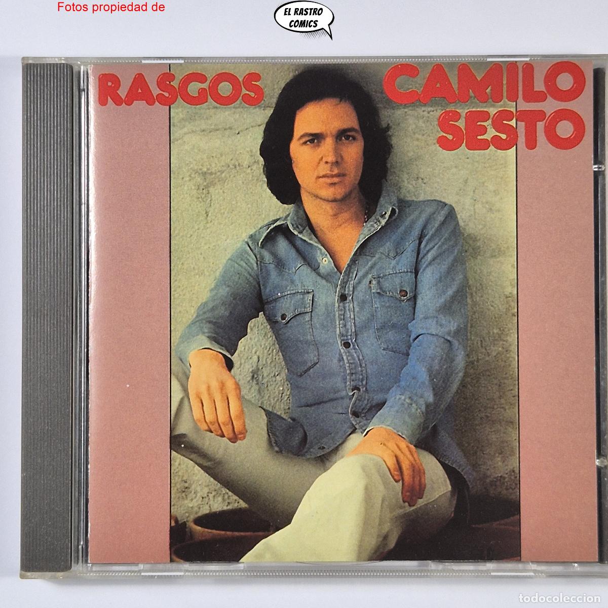CDs de m&uacute;sica: Camilo Sesto, Rasgos, CD Ariola, BMG 1998, excelente estado