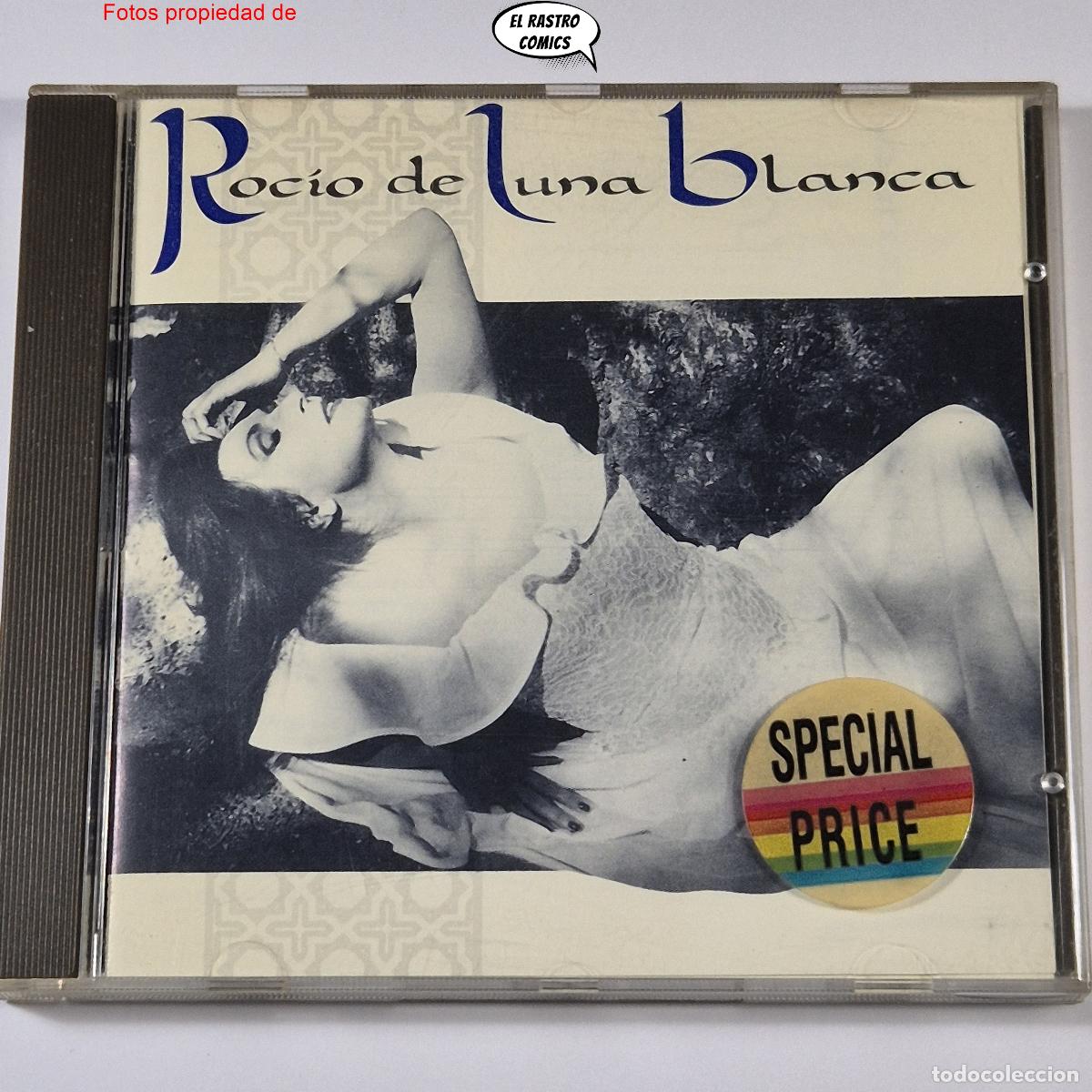 CD di Musica: Roc&iacute;o Jurado, Roc&iacute;o de luna blanca, Canciones compuestas por Jos&eacute; Luis Perales, CD EMI 1990