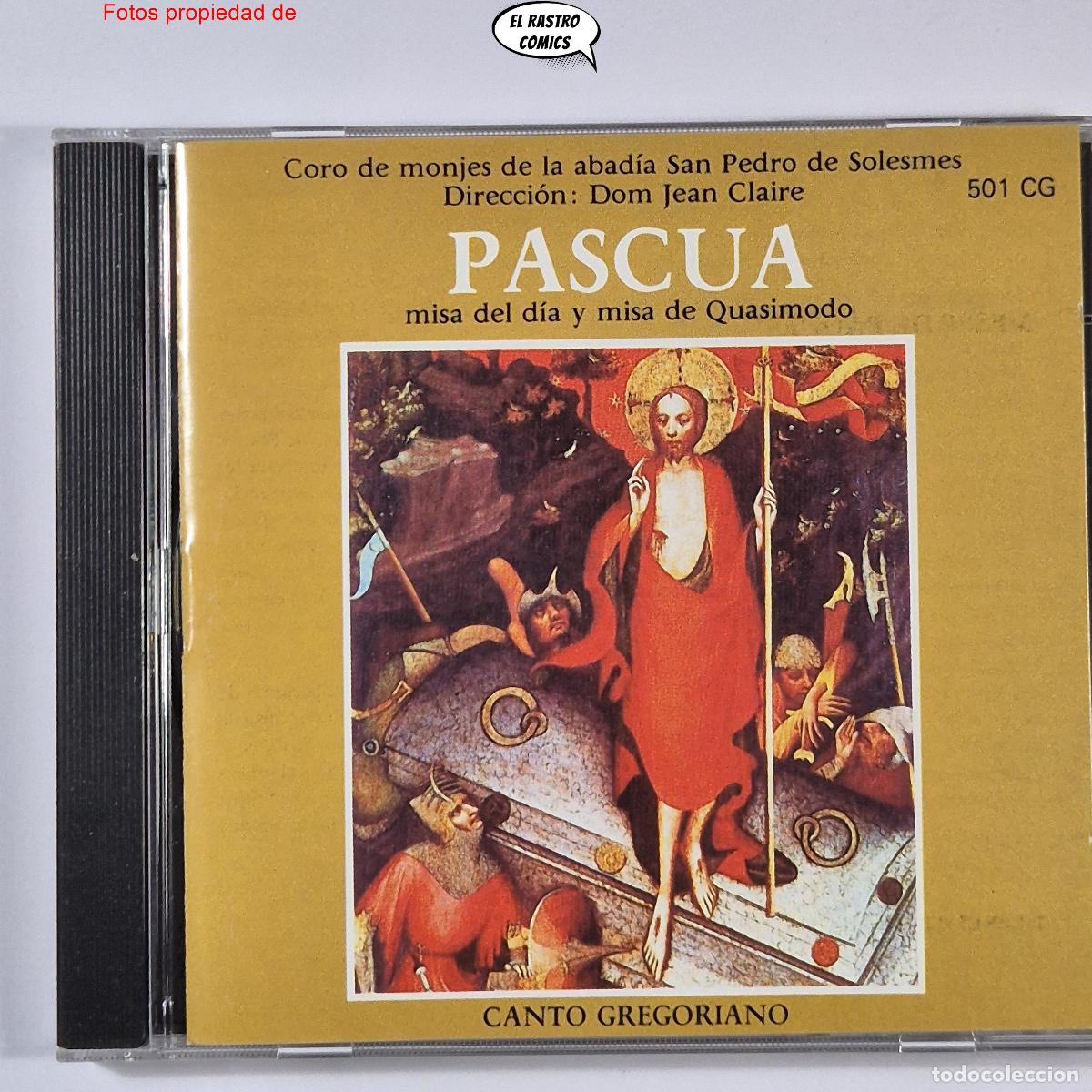 Musik-CDs: Pascua, Coro De Monjes De La Abad&iacute;a San Pedro De Solesmes Canto Gregoriano Misa del D&iacute;a Quasimodo CD