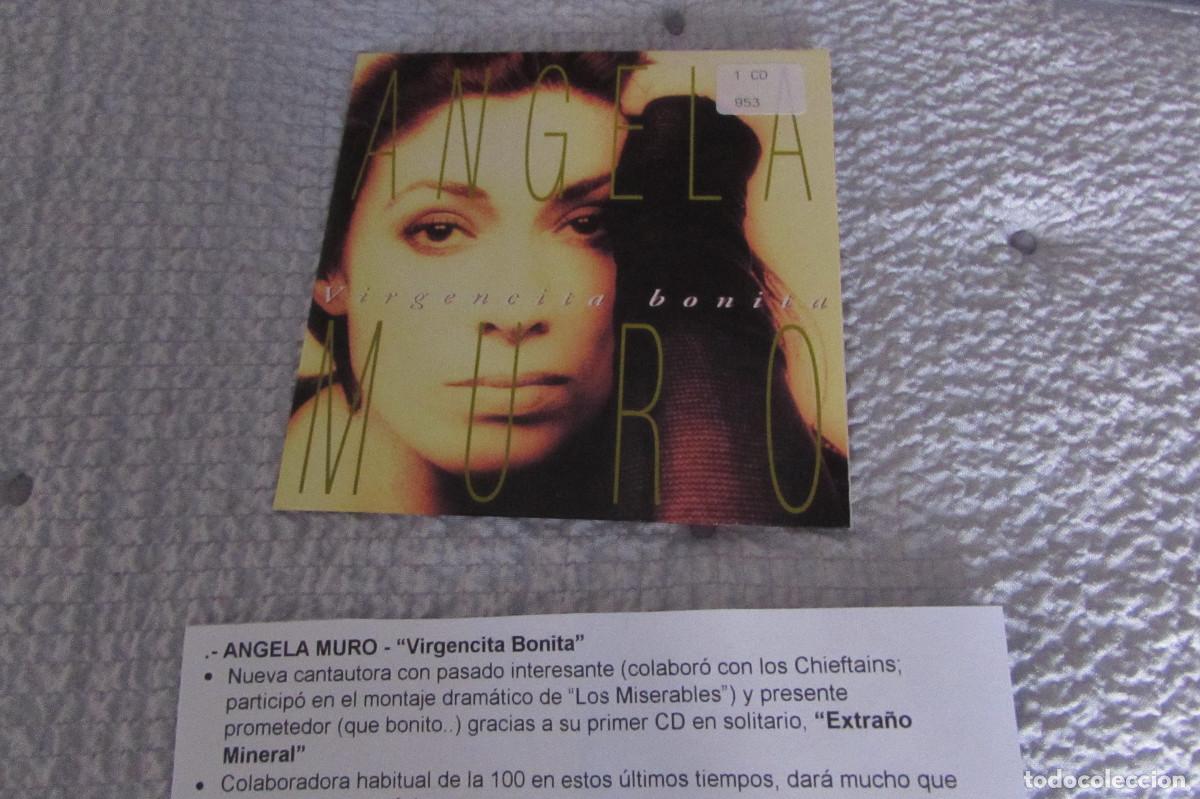 CDs de m&uacute;sica: ANGELA MURO VIRGENCITA BONITA CD SINGLE CADENA 100