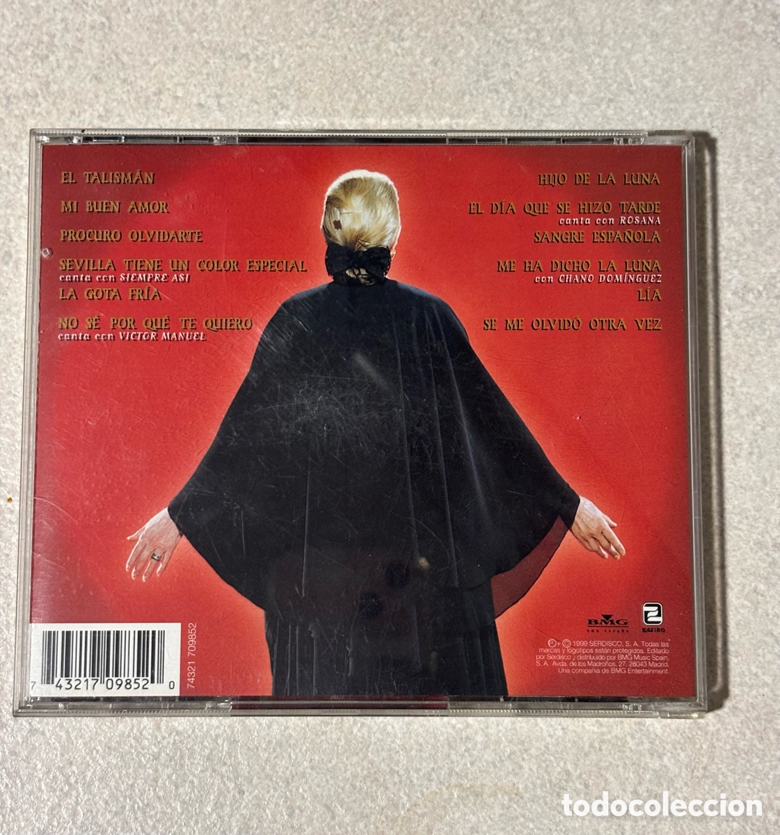 CDs de m&uacute;sica: Mar&iacute;a Dolores Pradera As de Corazones CD - Foto 2