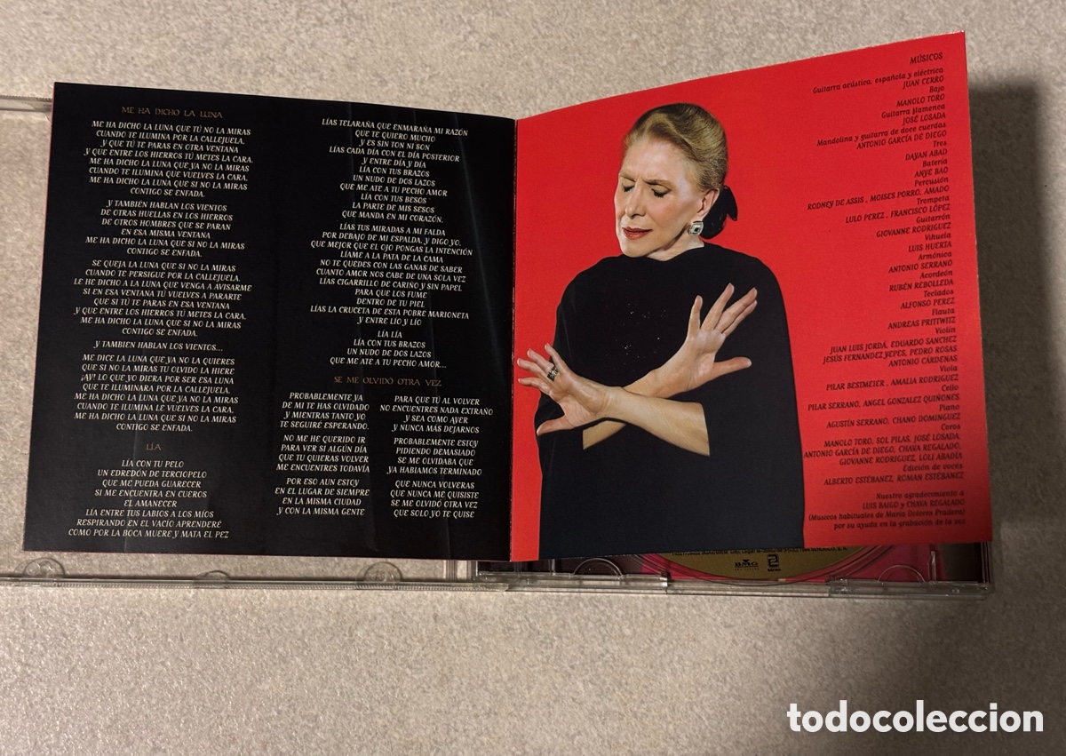 CDs de m&uacute;sica: Mar&iacute;a Dolores Pradera As de Corazones CD - Foto 8