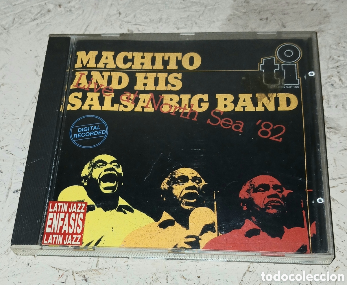 CDs de m&uacute;sica: CD Machito and His Salsa Big Band - Live at North Sea '82 - Timeless Records / Bellaphon (1982/1986)