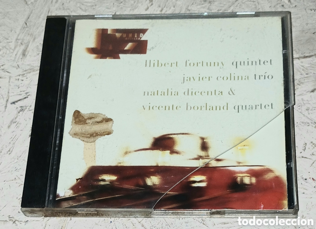 CDs de m&uacute;sica: CD V Aniversario X Jornadas de Jazz UNED Melilla - Llibert Fortuny, Javier Colina, Natalia Dicenta,